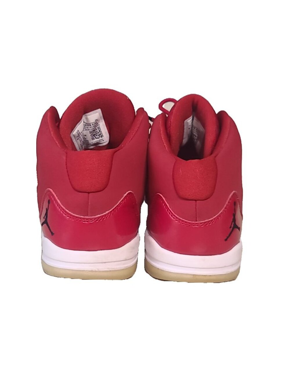 Jordan Max Aura "Gym Red" Sneakers Size 3 Youth GUC - Picture 5 of 9